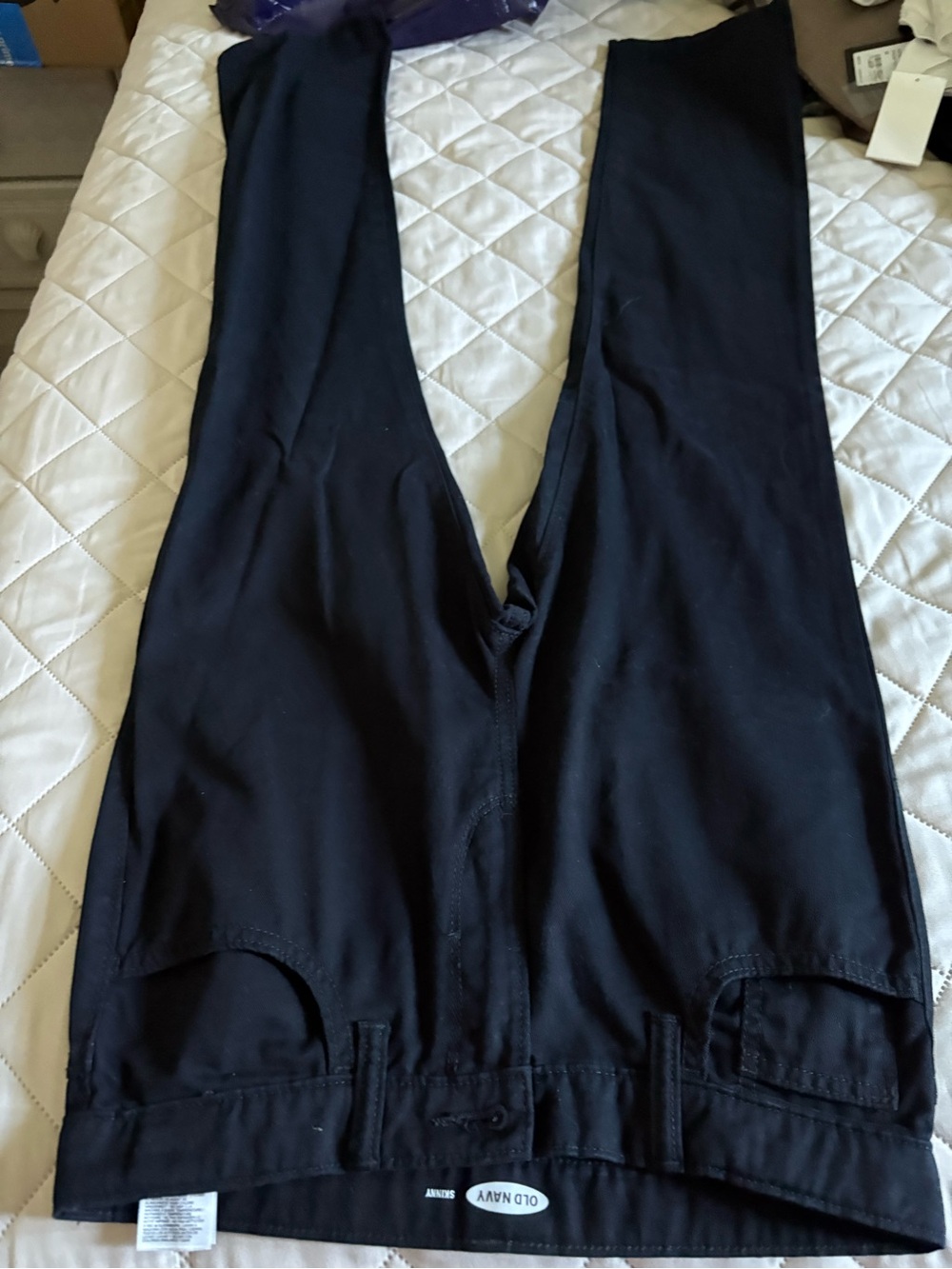 Old Navy Men’s Navy Stretch Chinos